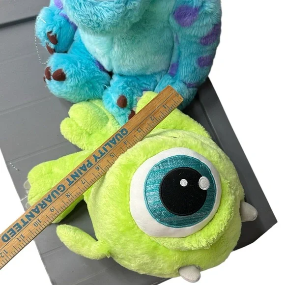 Disney Parks Monsters Inc. Sully Mike Wazowski Set Lot Plush Stuffed Animal Toy - Picture 4 of 10